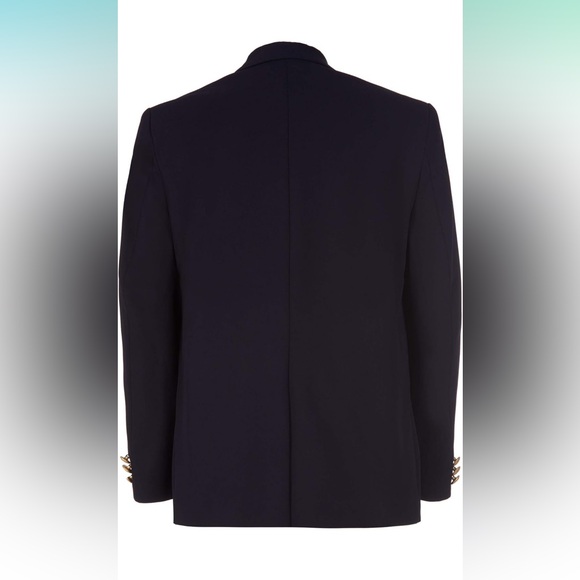 IZOD Boys' Brass Button BlazerJacket/suit pantskBlue Checkered & White Shirts - Picture 12 of 15